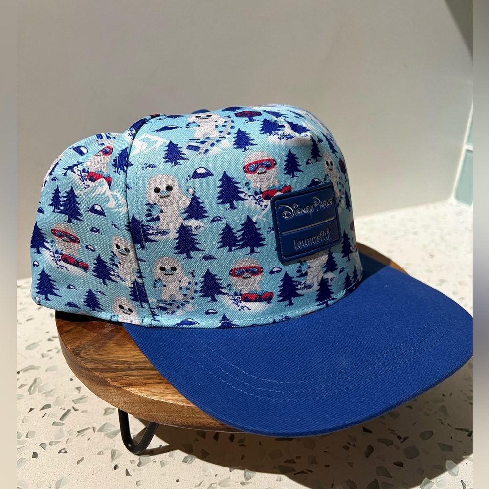 LOUNGEFLY Disney Parks Animal Kingdom Yeti Baseball Cap Hat NWT - Picture 3 of 8